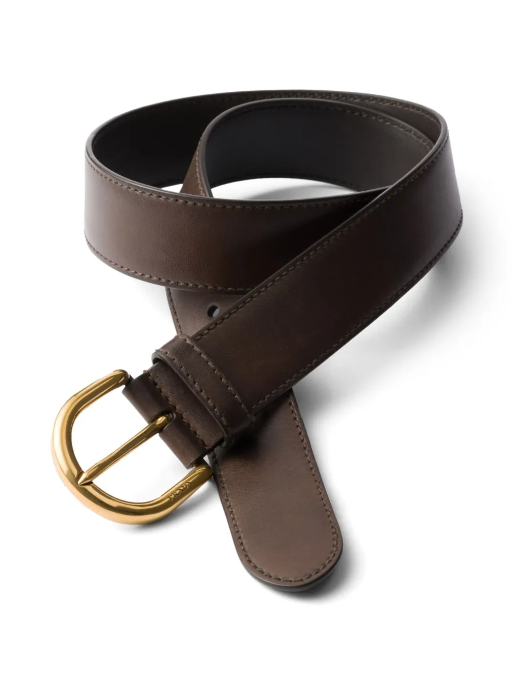 Prada Leren riem - Bruin