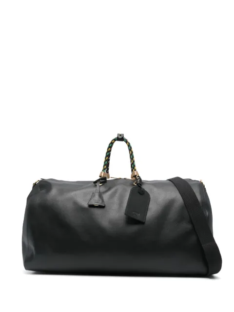Moschino leather holdall