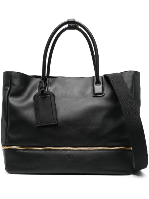 Moschino leather tote bag