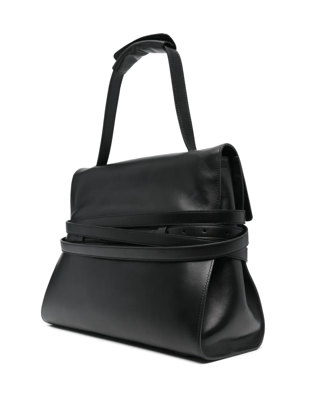Moschino Medium Tie Me shopper BLACK