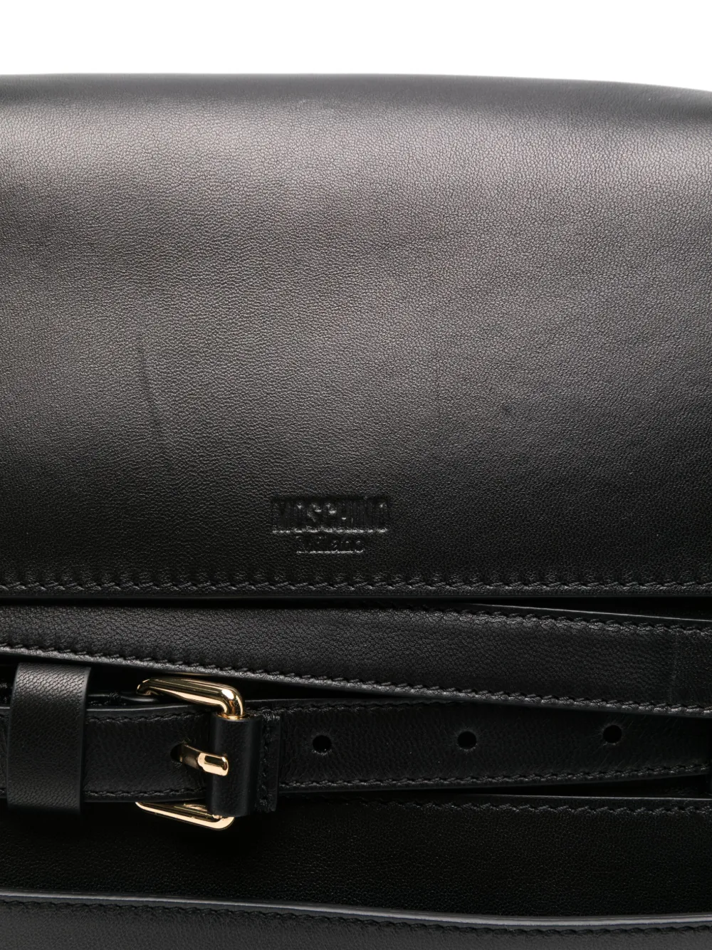 Moschino Medium Tie Me shopper BLACK