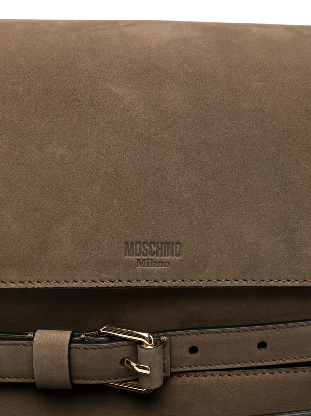 Moschino Medium Tie Me shopper Groen