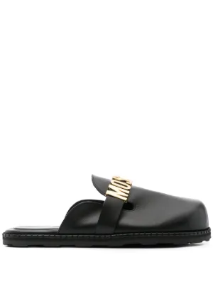 A.P.C. Aly バックルストラップ レザーサンダル | ブラック | FARFETCH JP