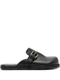 Moschino leather sandals - Black