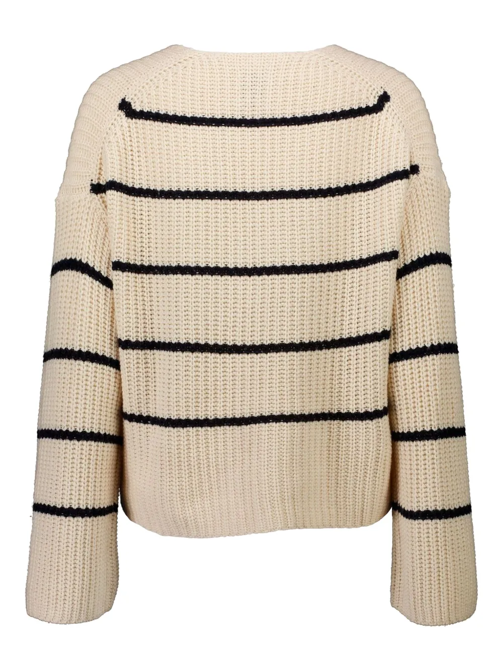 Allude striped sweater - Beige