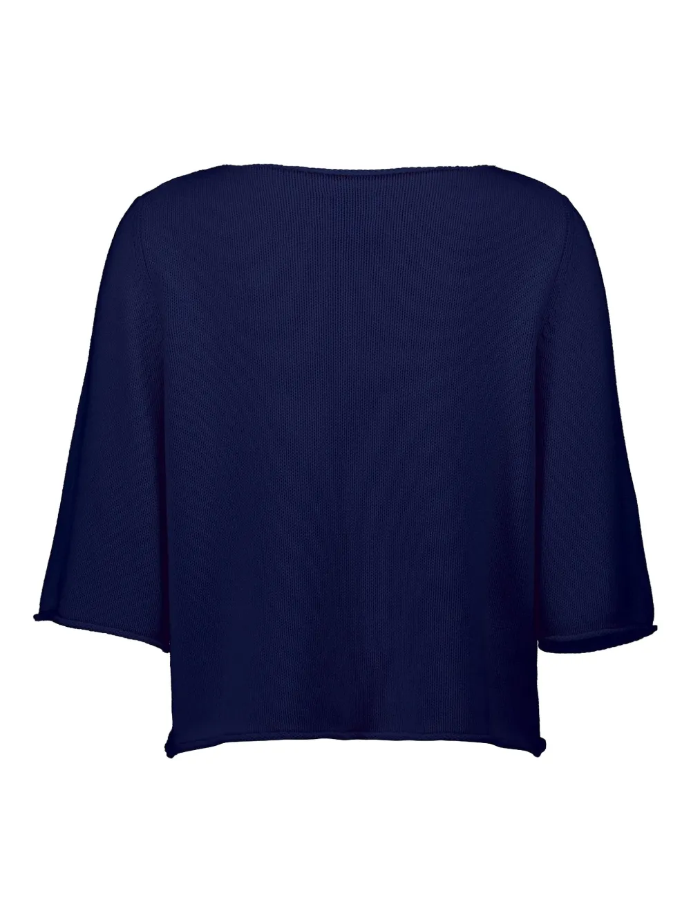 Allude slash-neck sweater - Blauw