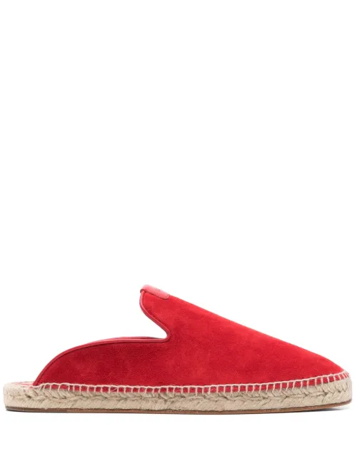Lanvin espadrilles en daim - Rouge - Lanvin - Modalova
