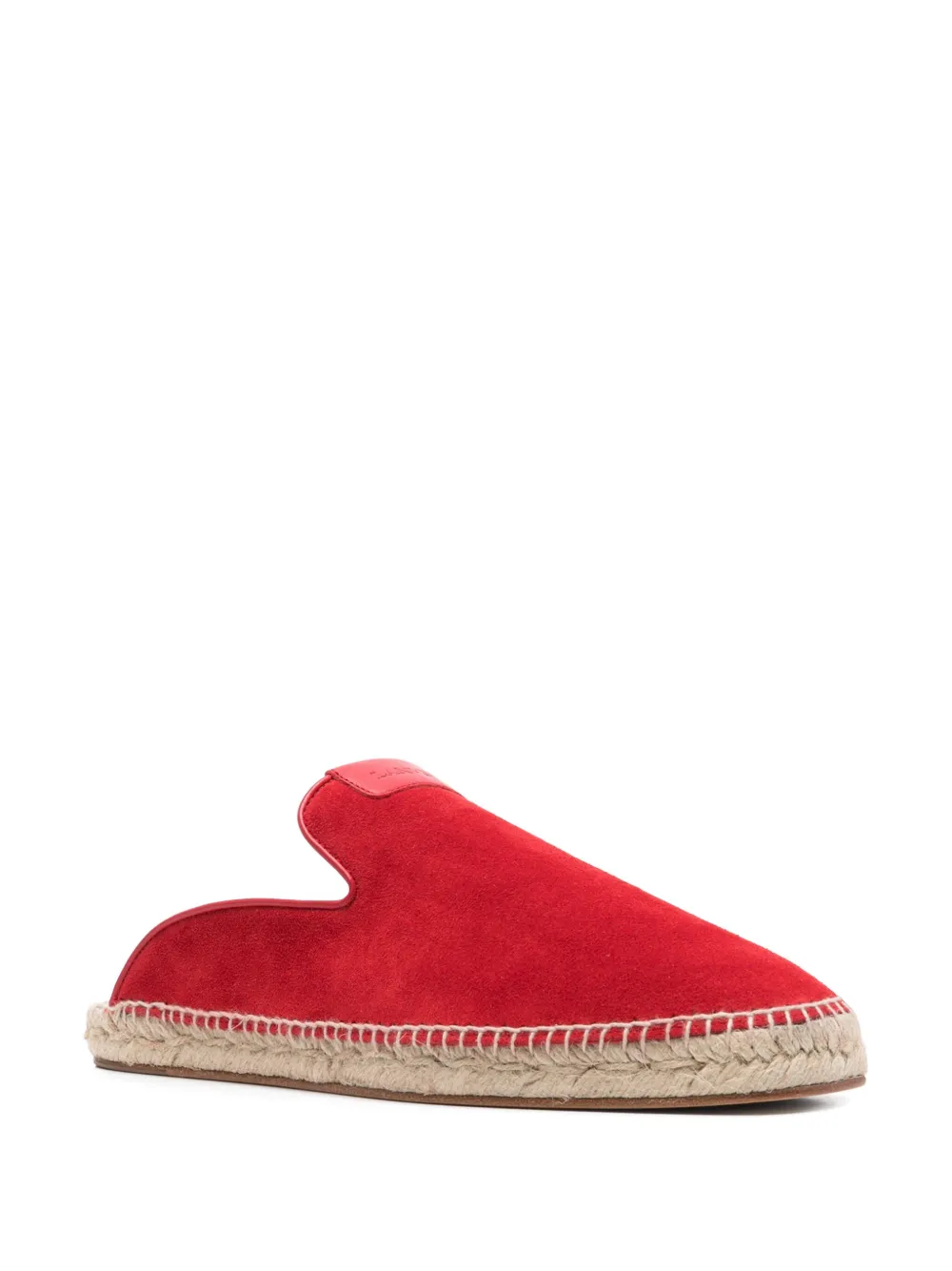 Lanvin Suède espadrilles - Rood