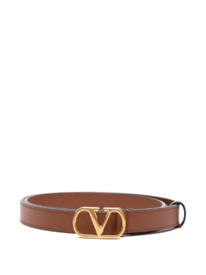 ヴァレンティノガラヴァーニ Vバックルレザーベルト レディース 75/30 楽天市場】ヴァレンティノ VALENTINO レディース 小物 ベルト レザー