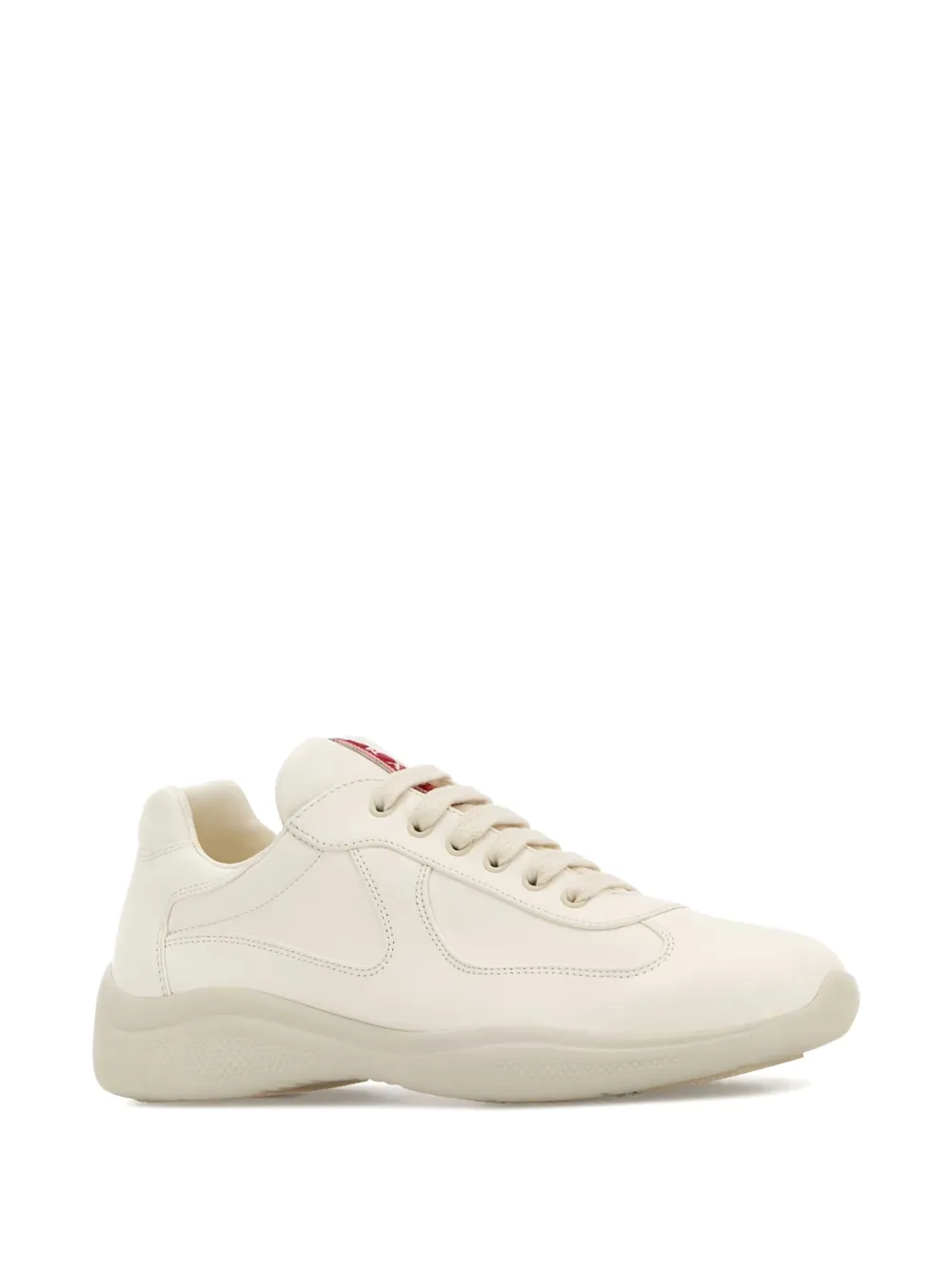 Prada nappa leather sneakers - Wit