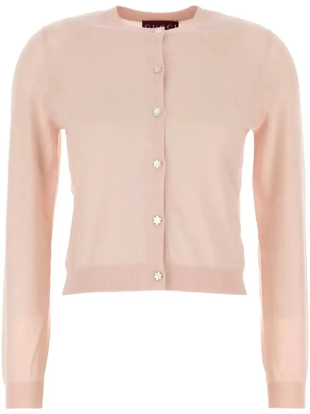 fine-knit cardigan