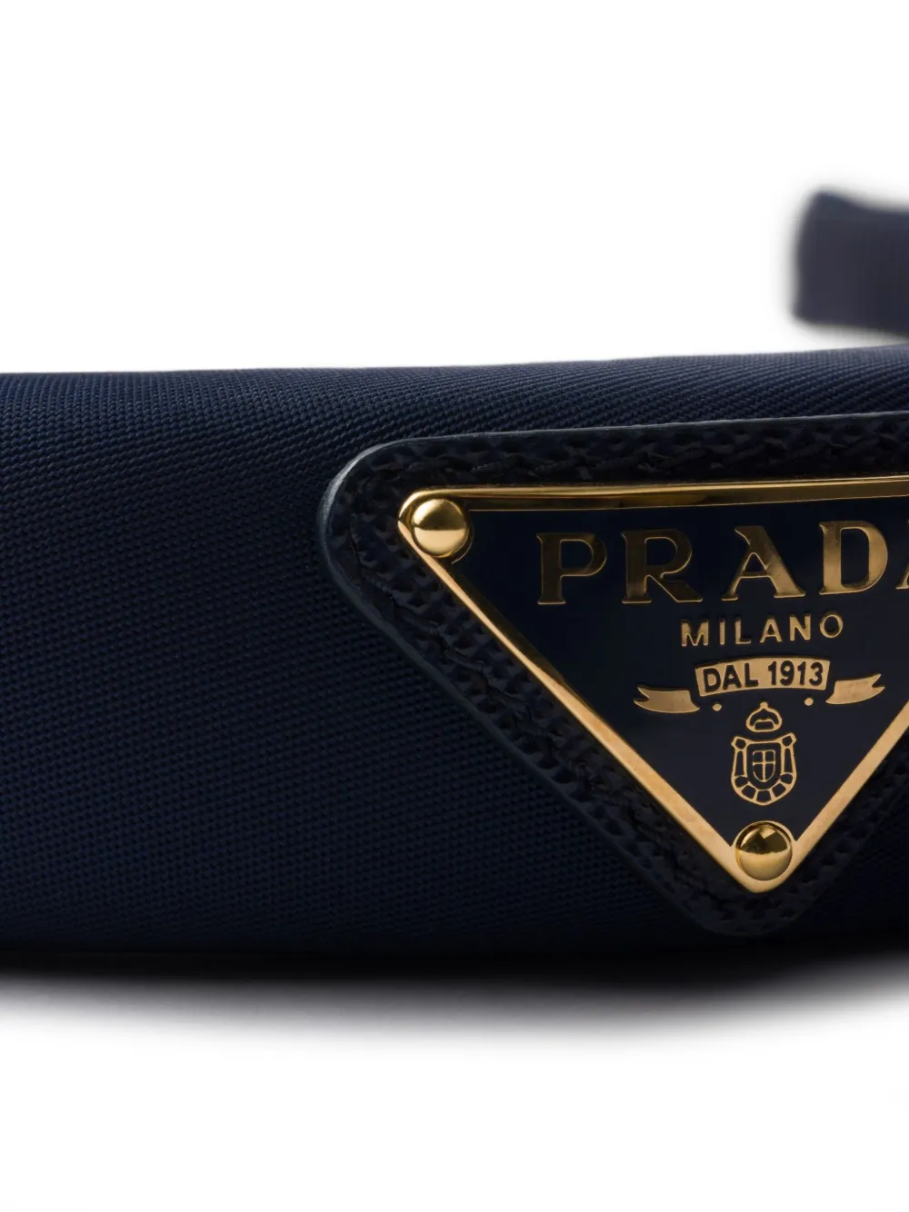 Prada Re-Nylon headband - Blauw