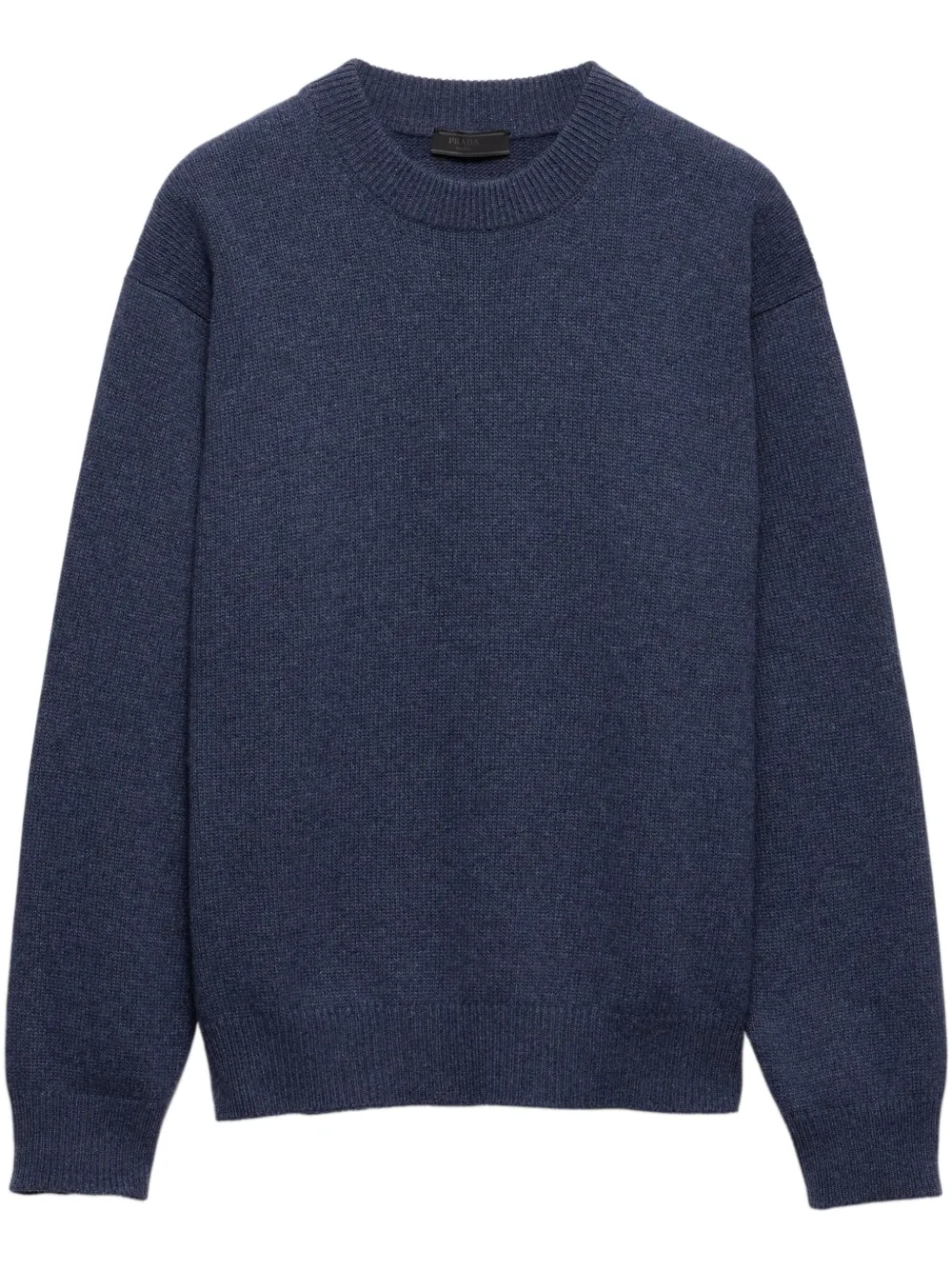 Prada tröja med broderad logotyp | blå | Image 1