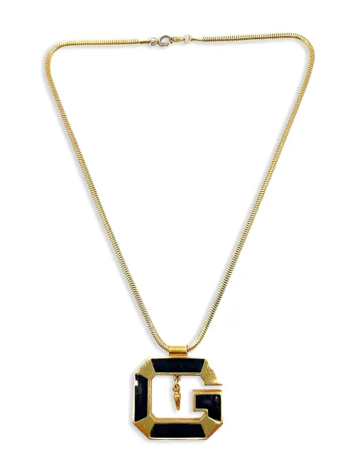 Collier à pendentifs G (années 1980) - Givenchy Pre-Owned - Modalova