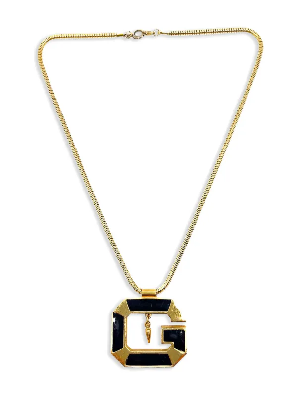 GIVENCHY G PENDANT NECKLACE/ゴールド/ネックレス 28514528_57845259_600.jpg