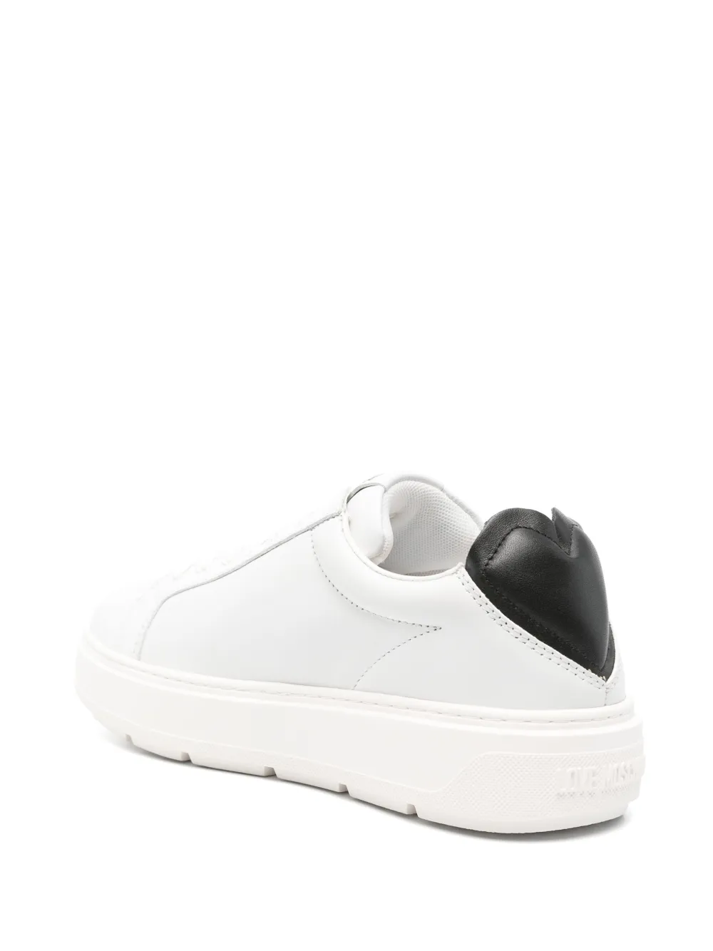 Love Moschino heart-motif sneakers White