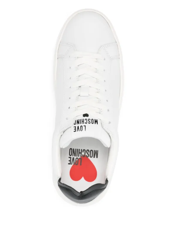 Love Moschino heart-motif Sneakers White FARFETCH PH