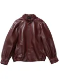 MM6 Maison Margiela raglan-sleeves jacket - Red