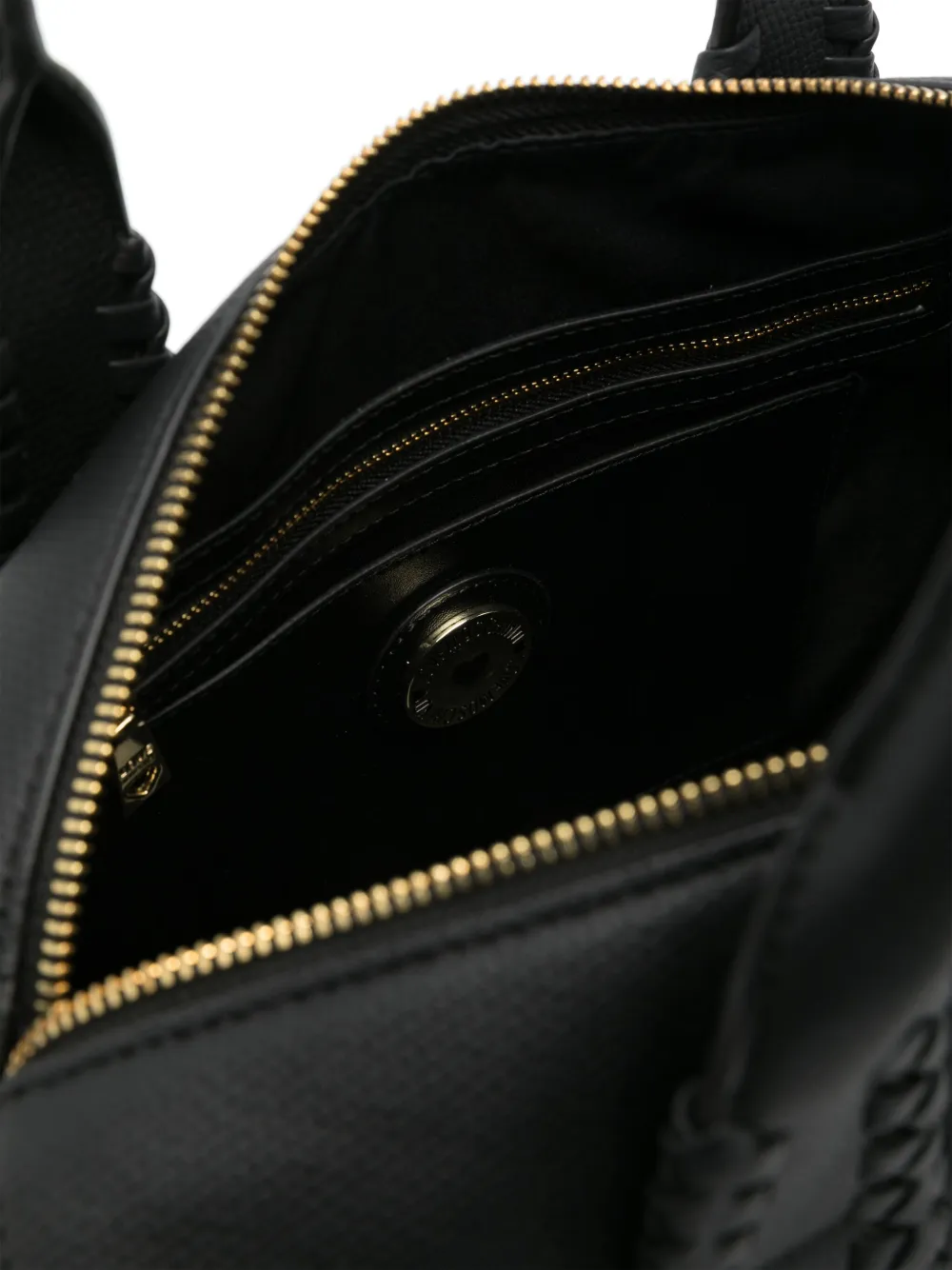 Love Moschino Heuptas met logoplakkaat Zwart