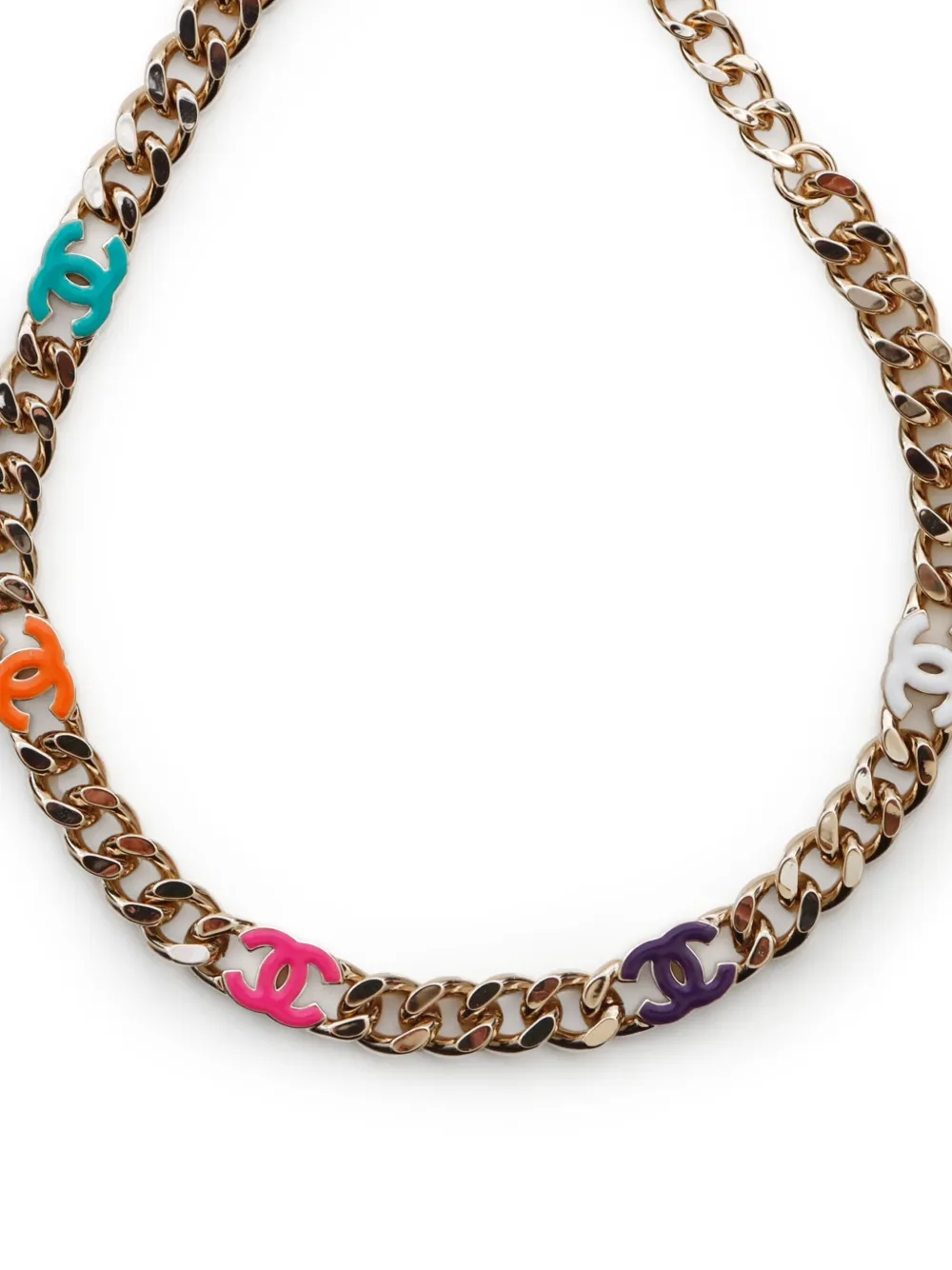 CHANEL Pre-Owned 2024 CC necklace - Goud