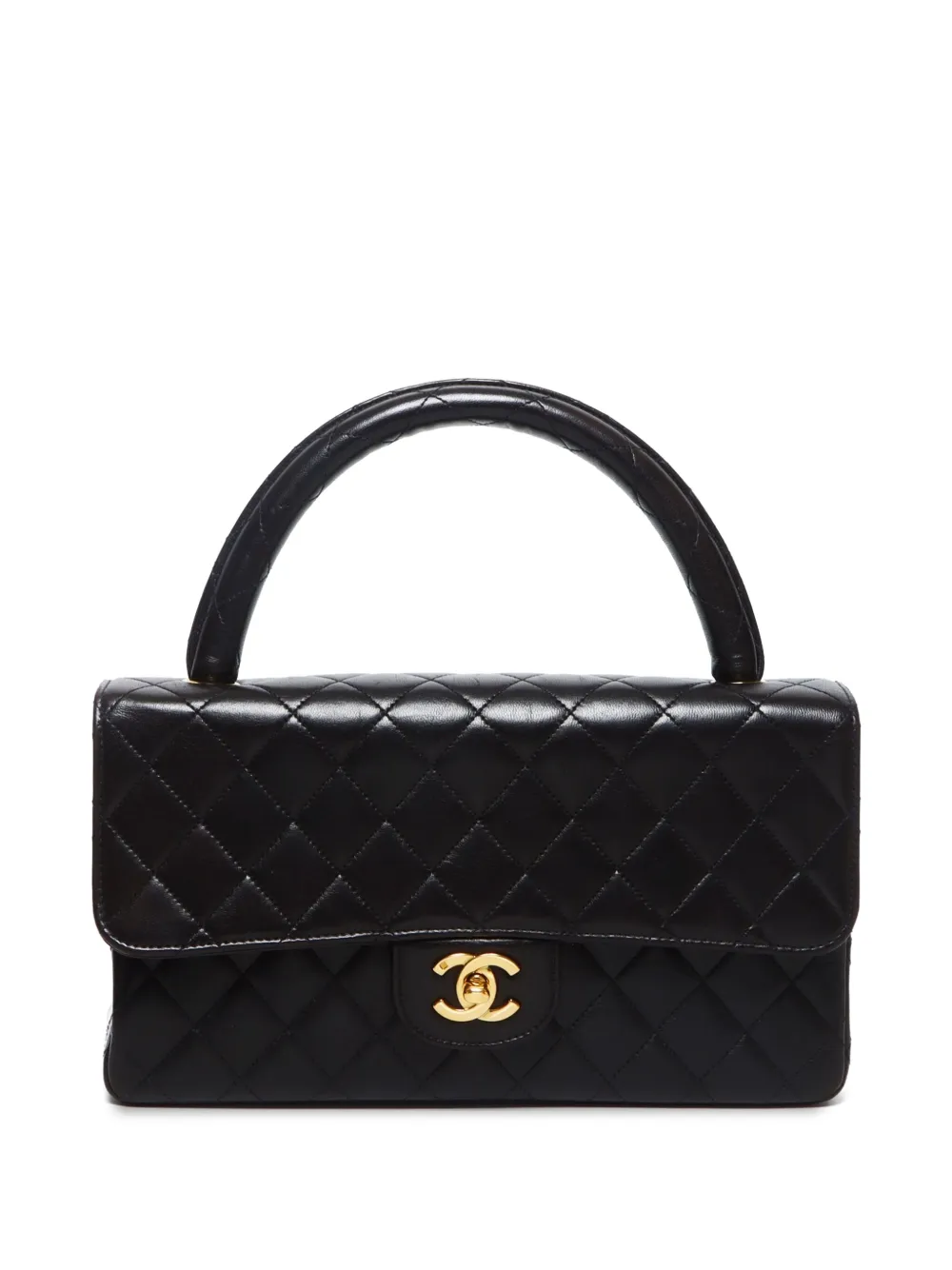CHANEL Pre-Owned 1993-1994 CC turn-lock handbag | Black | Image 1