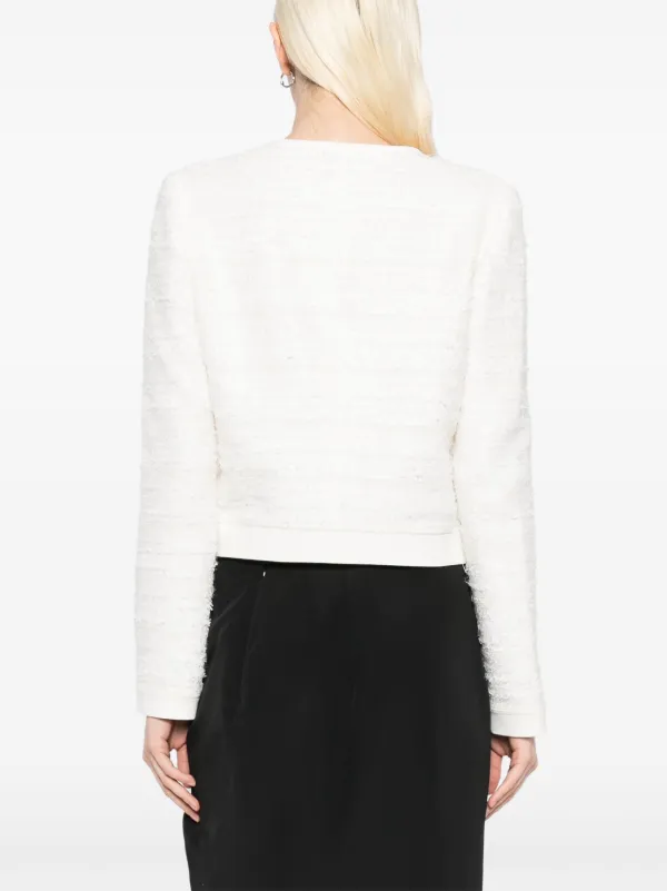 Nina Ricci Tweed Jacket | Neutrals | FARFETCH