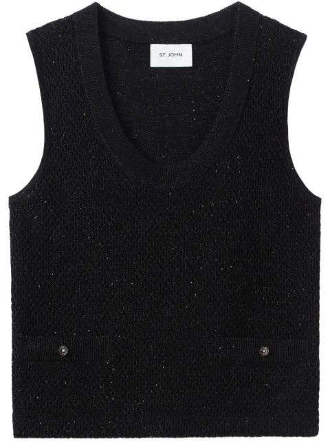St. John knitted sweater