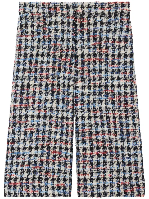 St. John shorts con motivo pied de poule