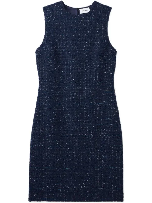 Robe en tweed à sequins - St. John - Modalova