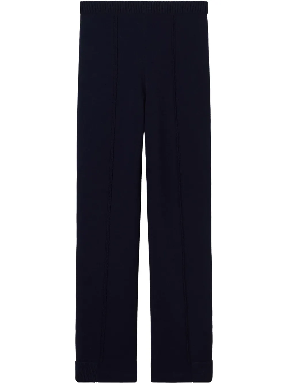 straight-leg trousers