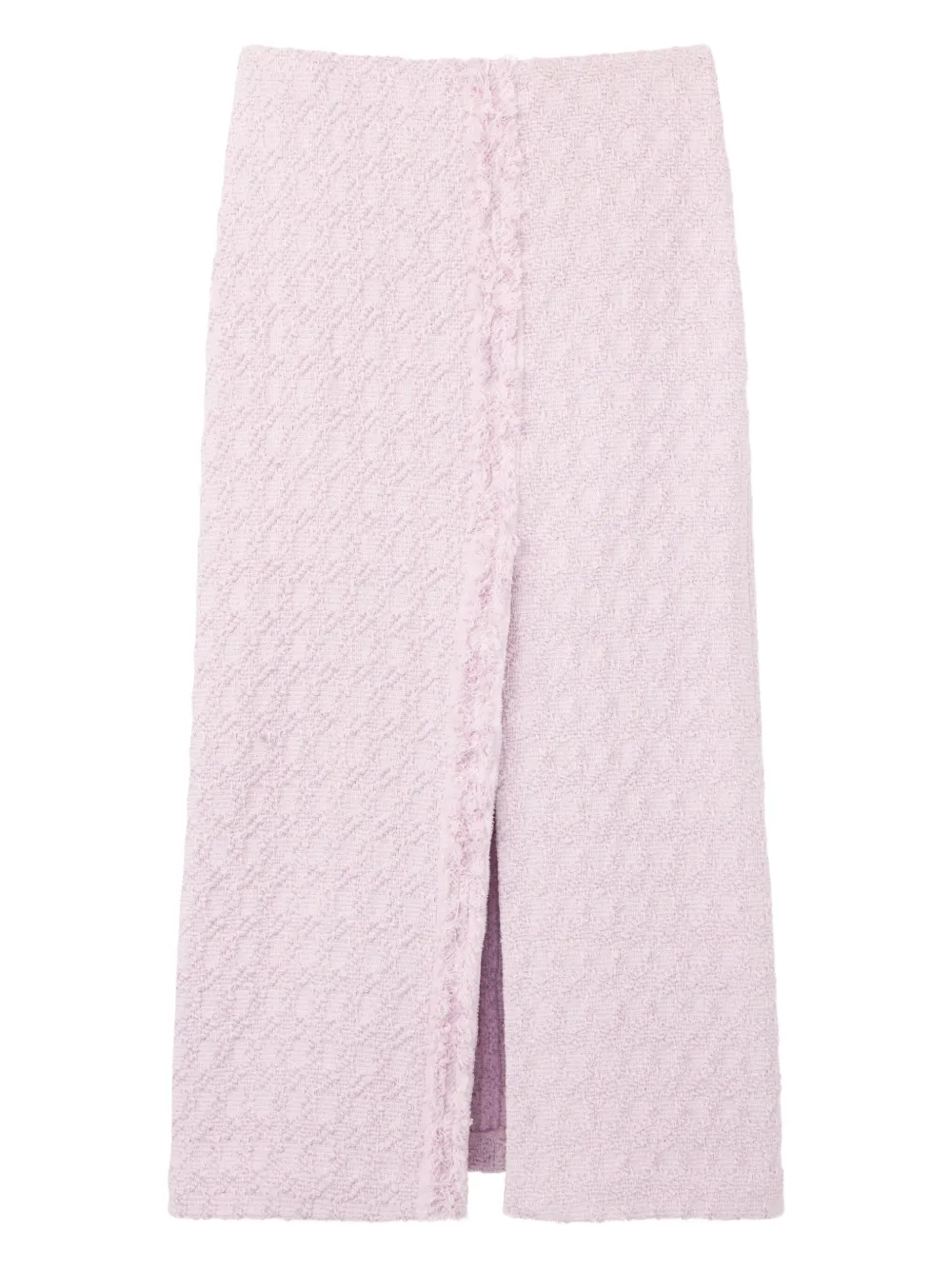 high-waisted skirt