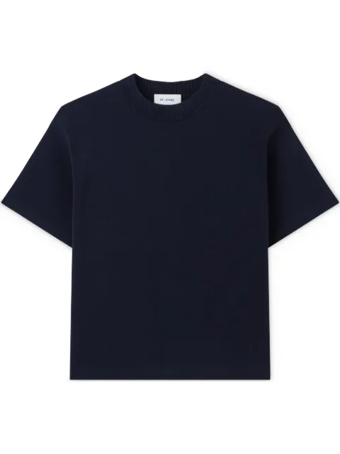 St. John playera con ribete de canalé
