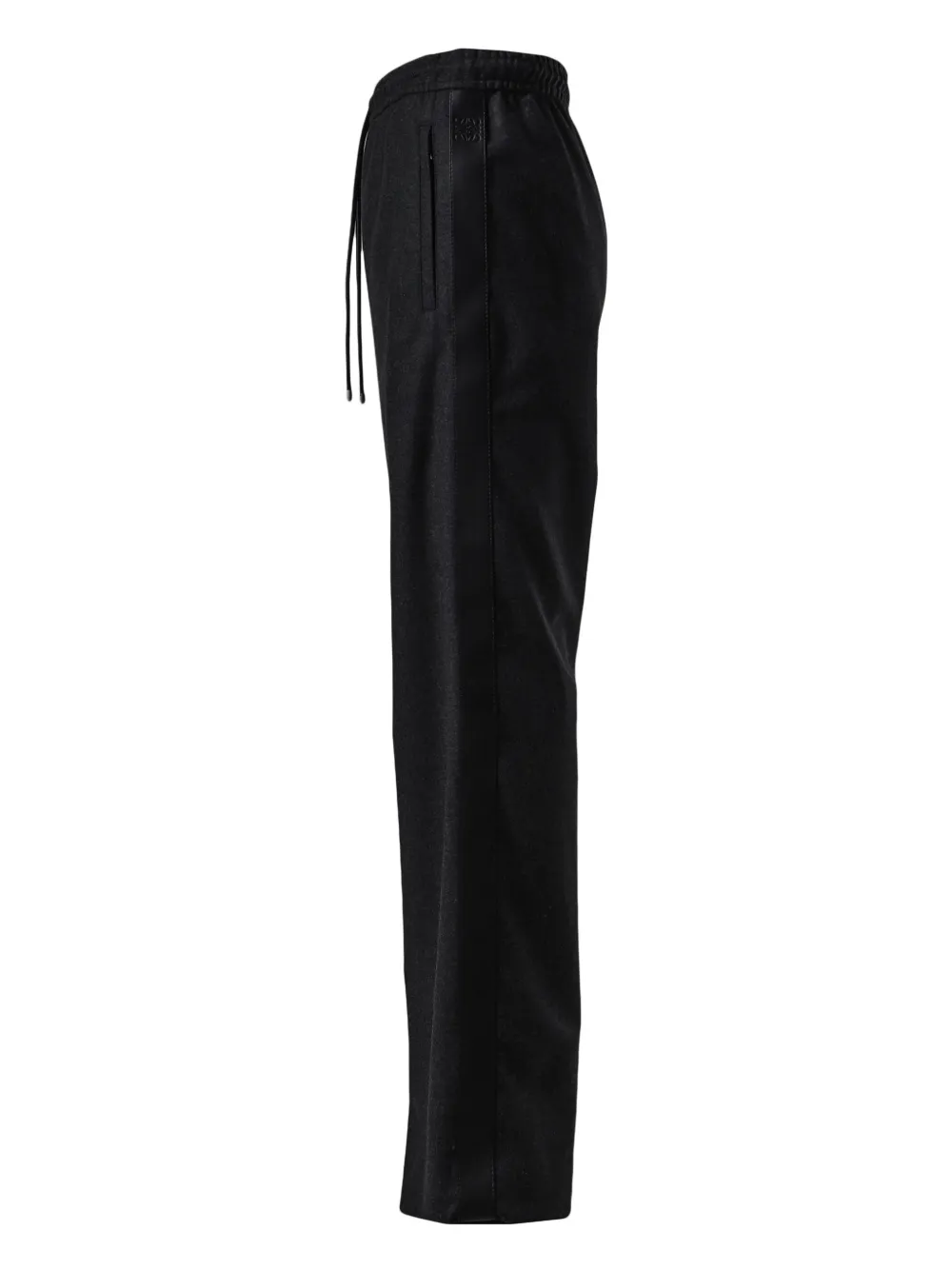Loewe Drawstring Track Pants In Black