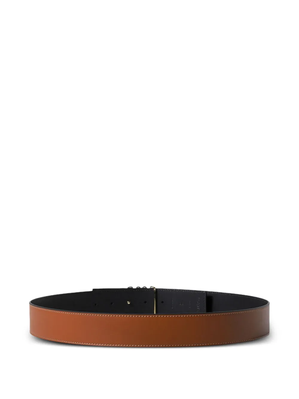 Loewe Anagram Reversible Belt In Brown