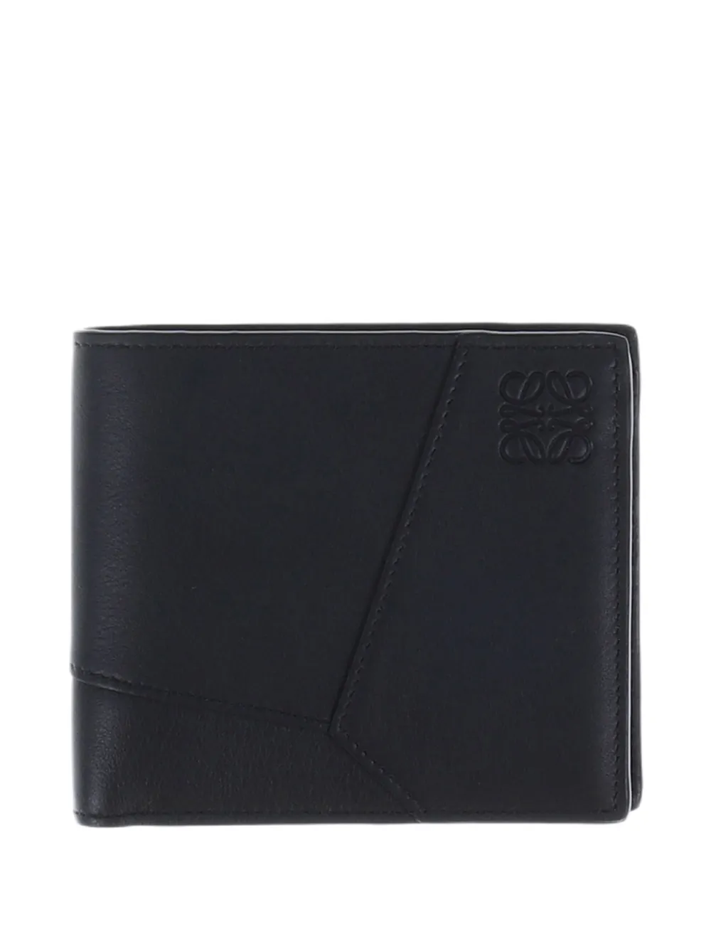 Loewe Folding Wallet In Black