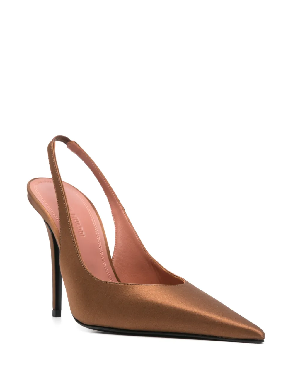 Amina Muaddi 105mm Anok pumps - Bruin