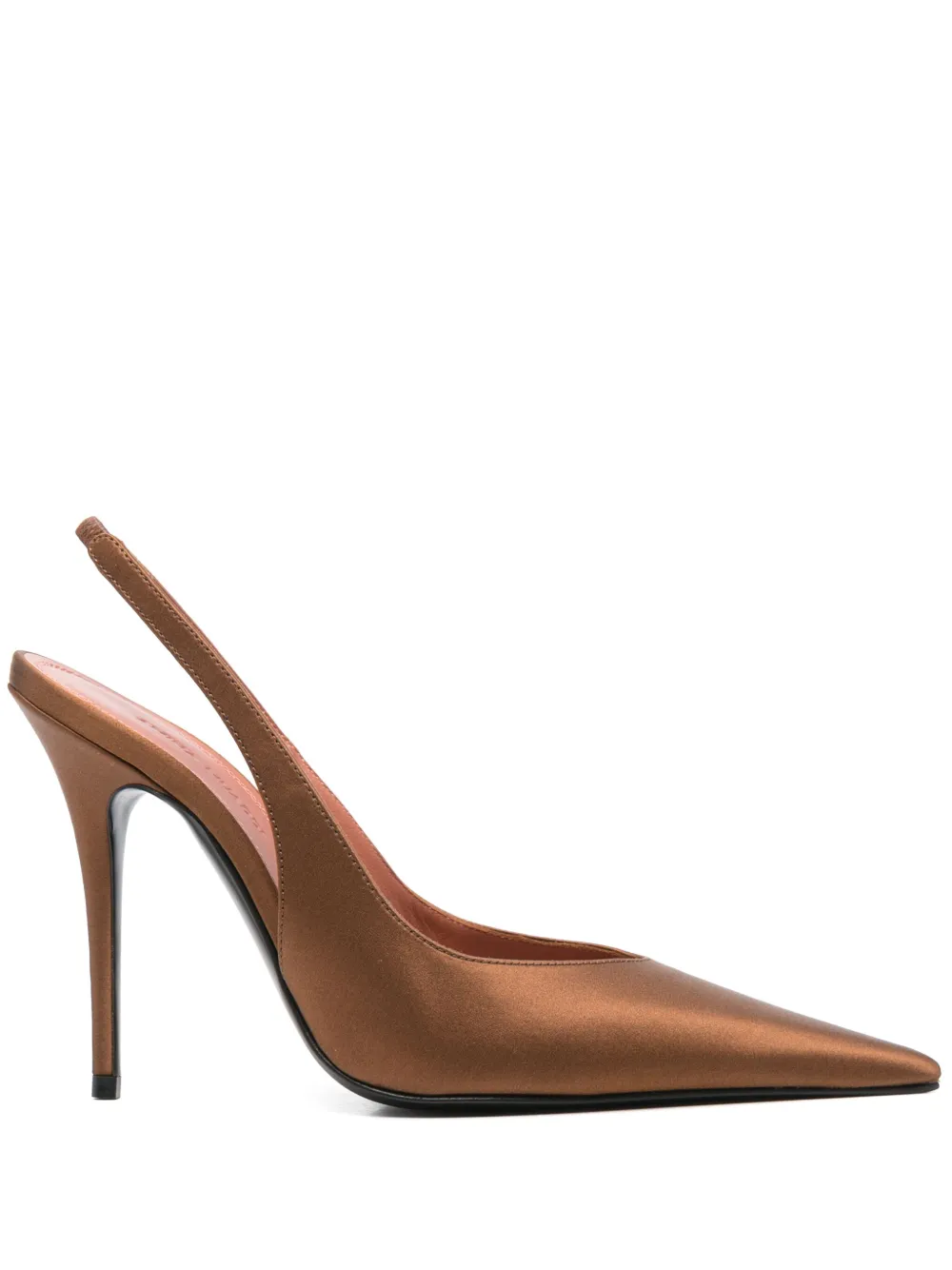 Amina Muaddi 105 mm Anok pumps Bruin