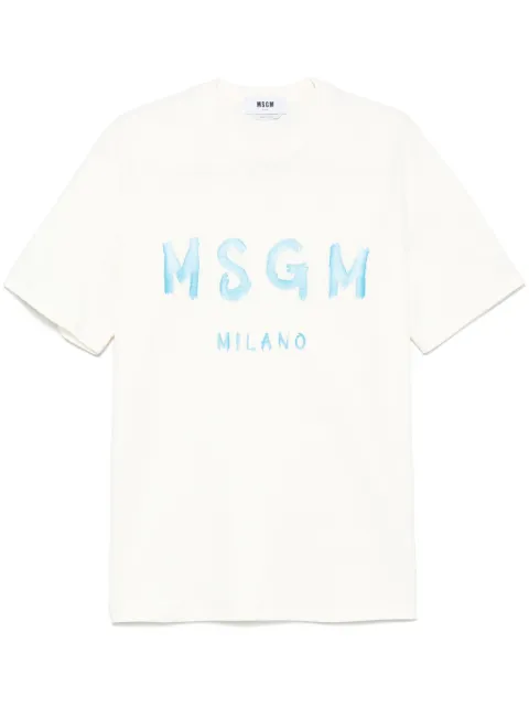 MSGM logo-print T-shirt
