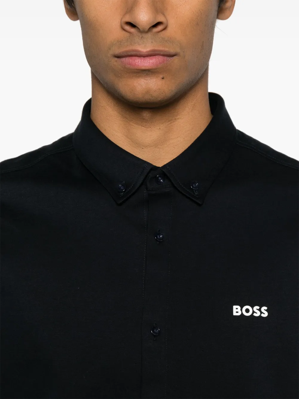 BOSS B Motion S overhemd Blauw