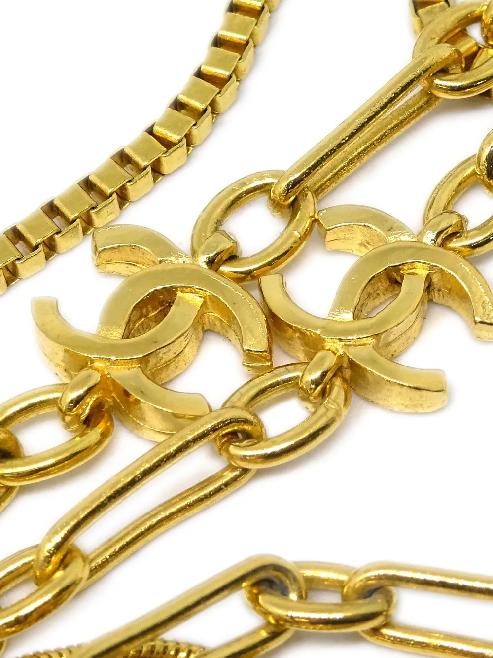 CHANEL Pre-Owned 1982 multi-chain necklace | Image 2