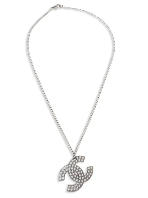 Collier à pendentif CC (années 2003) - CHANEL Pre-Owned - Modalova