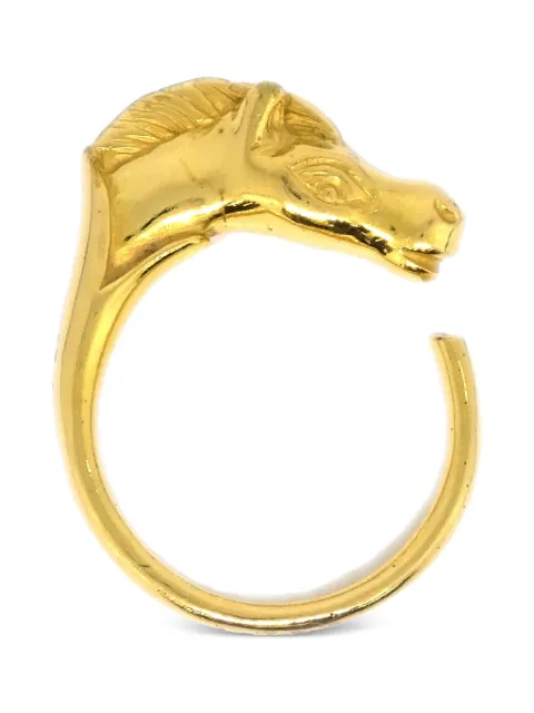 Hermès Pre-Owned 1990-2000s Cheval ring