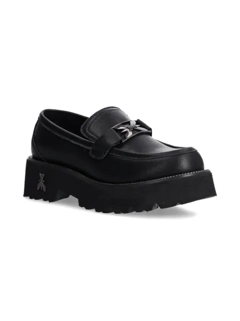 Patrizia Pepe girl leather loafers 
