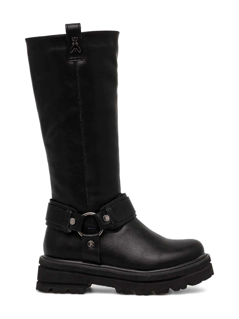 Patrizia Pepe girl leather boots Black