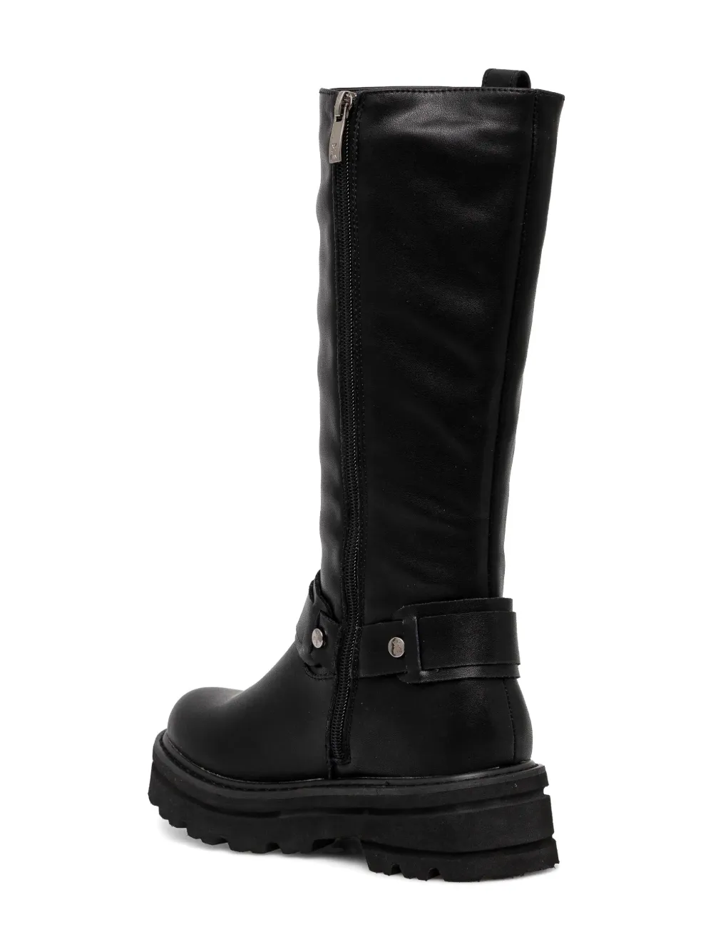 Patrizia Pepe girl leather boots Black