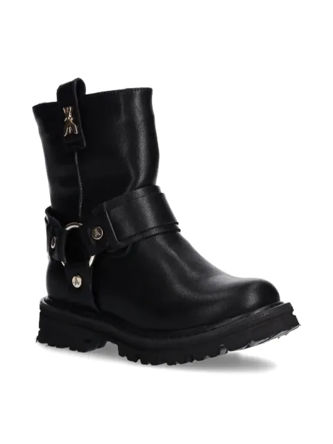 Patrizia Pepe girl leather ankle boots