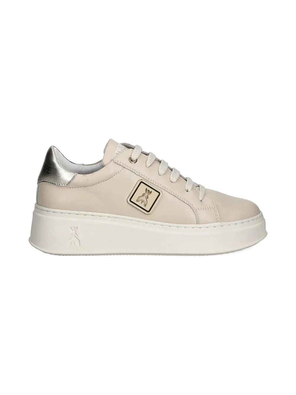 Patrizia Pepe logo-plaque sneakers Neutrals