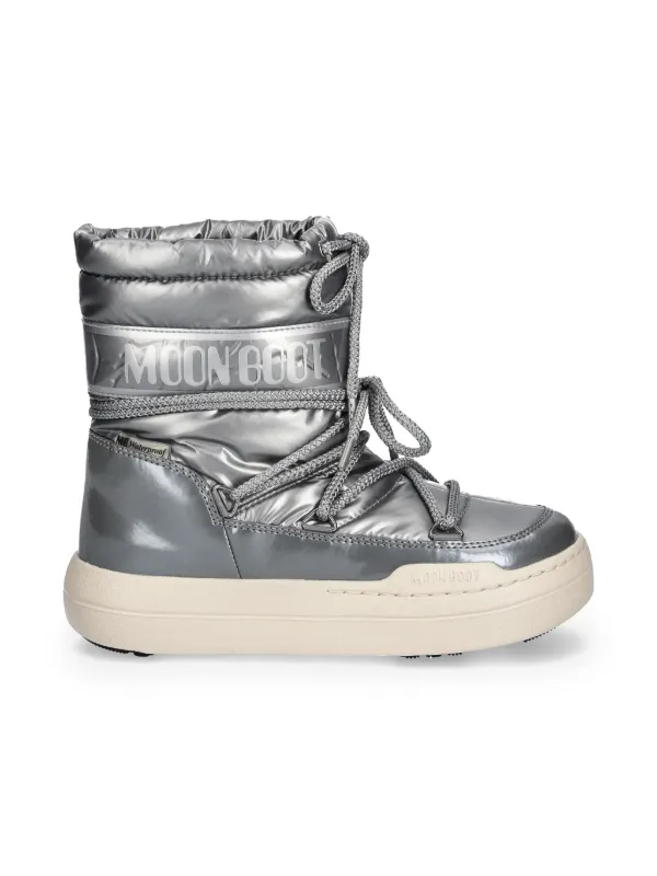 Moon Boot Kids Park Boots Silver FARFETCH