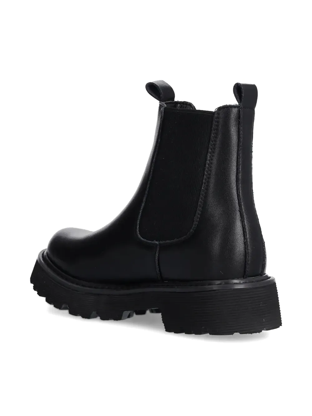 Patrizia Pepe girl leather Chelsea boots Black