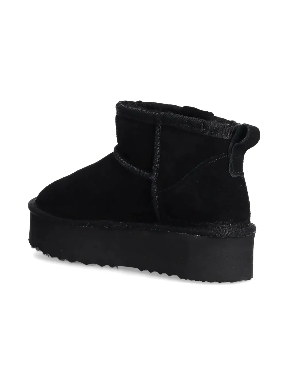 Patrizia Pepe girl suede snow boots Black